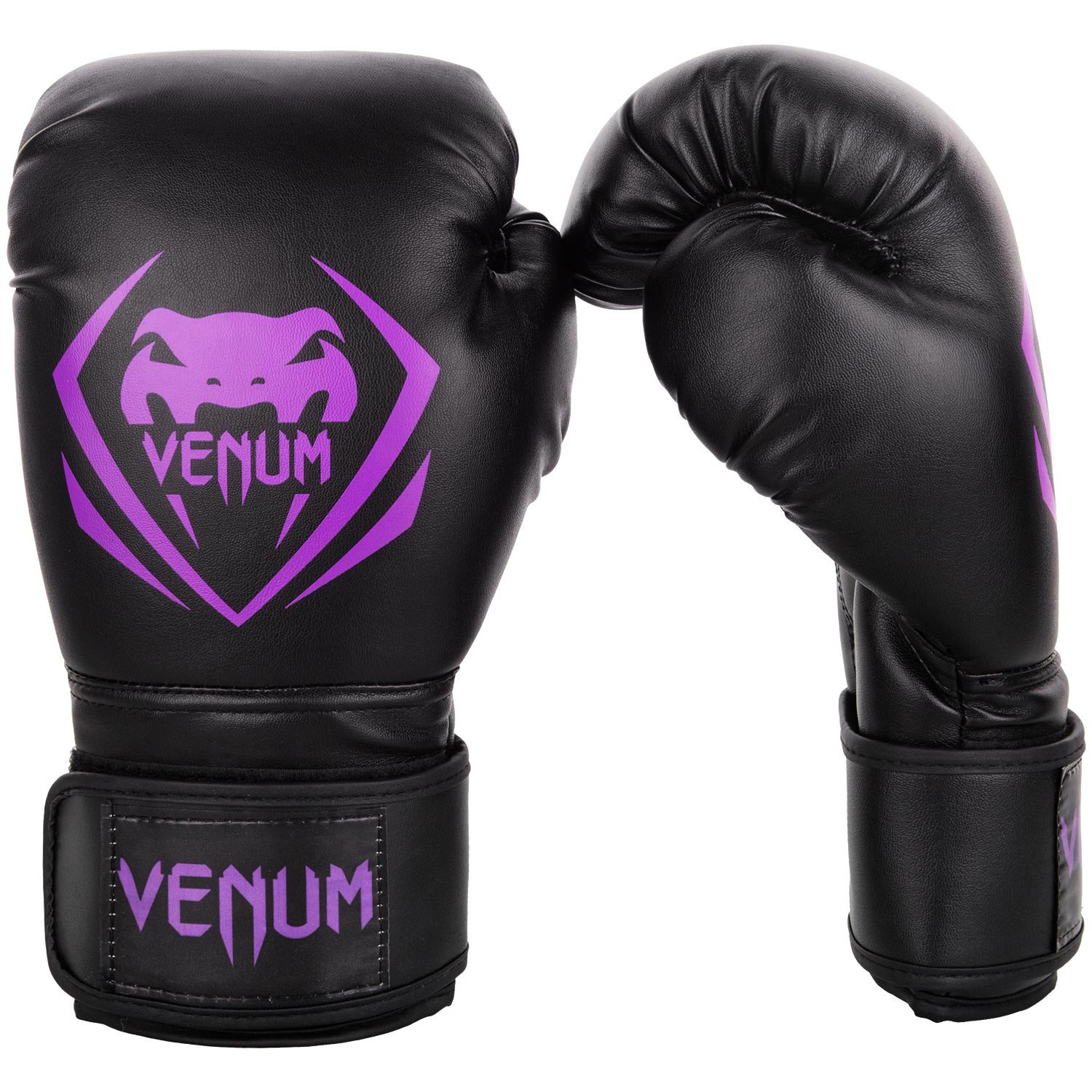 Gants de boxe Venum Contender Noir / Violet