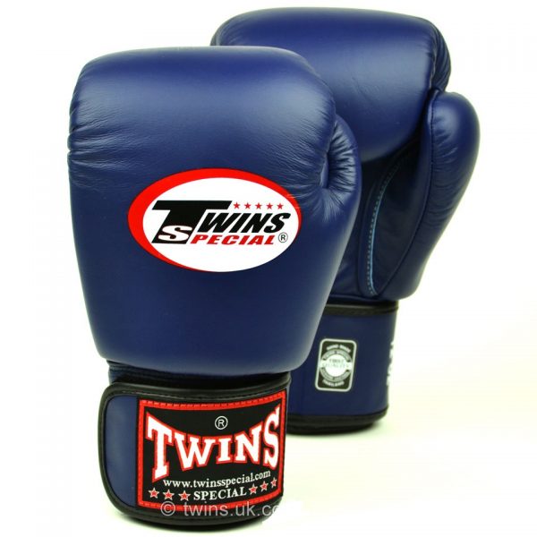 Gants de boxe Twins bleu marine