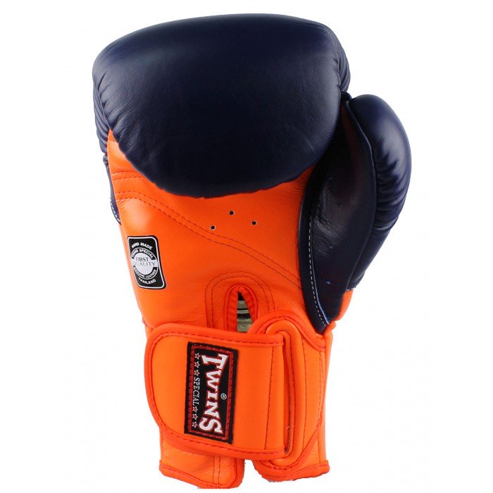 Gants de boxe Twins rush bleu/orange
